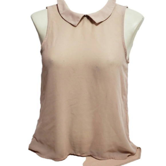 Vero Moda Sheer Sleeveless Blouse - Picture 1 of 6